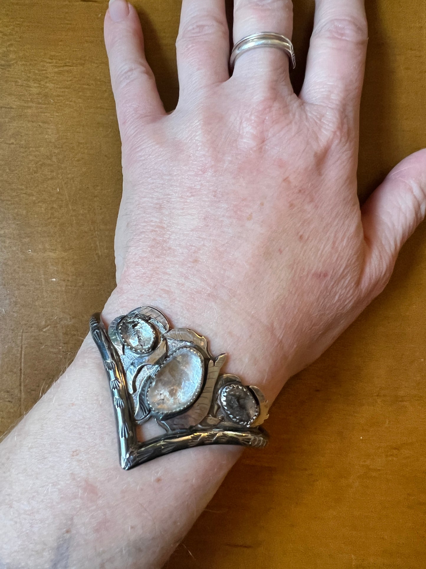 Rose Parade Herkimer Gaviota Cuff