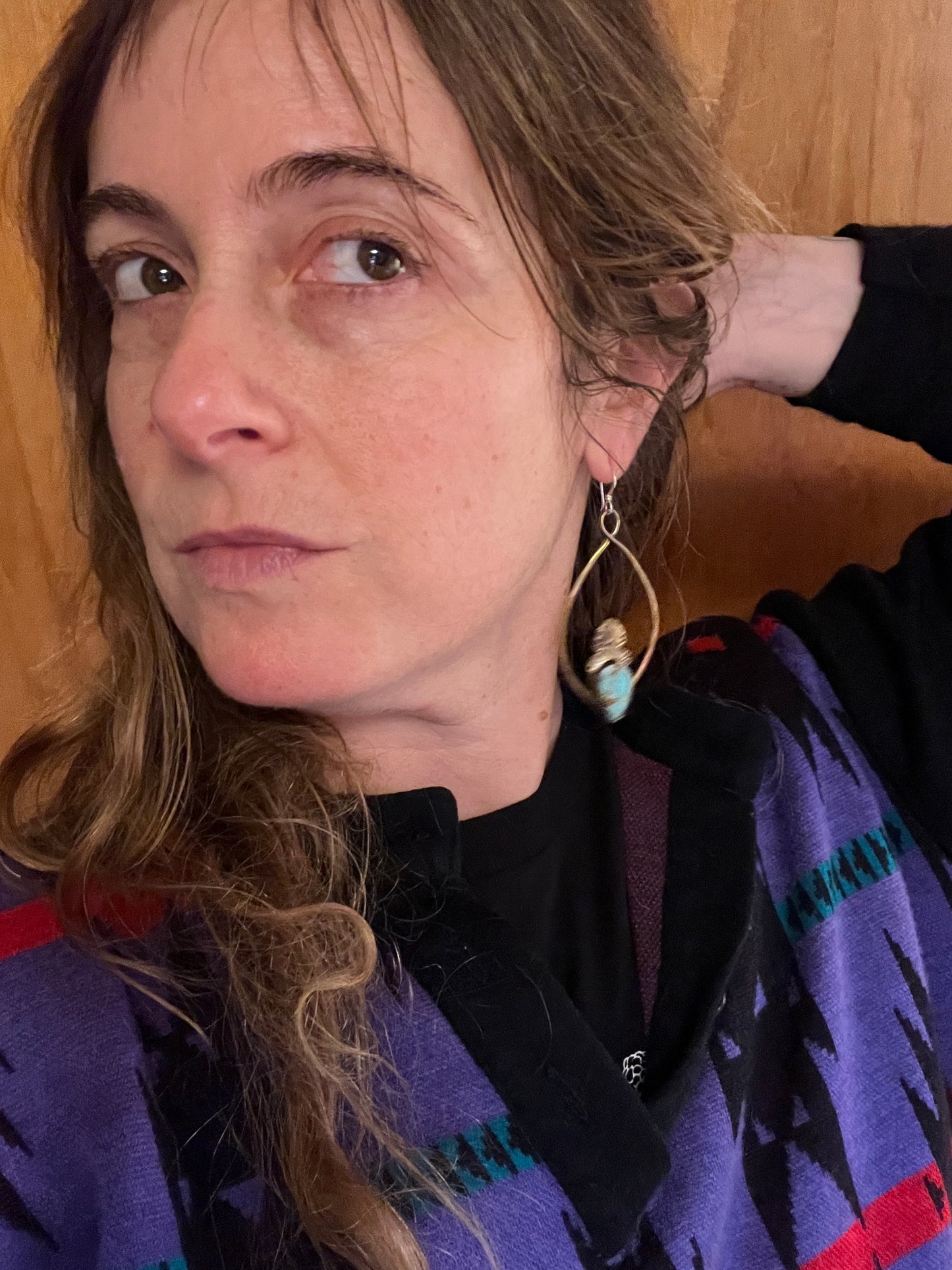 Kingman Turquoise Prairie Earrings