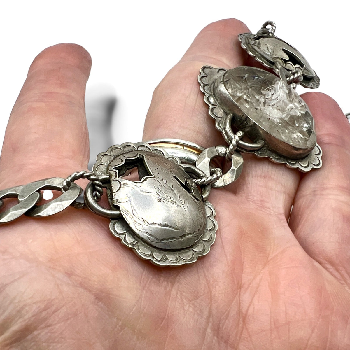 Swan Lover Chain Bracelet