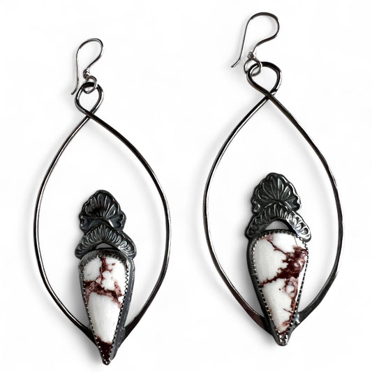 Wild Horse Magnesite Prairie Earrings