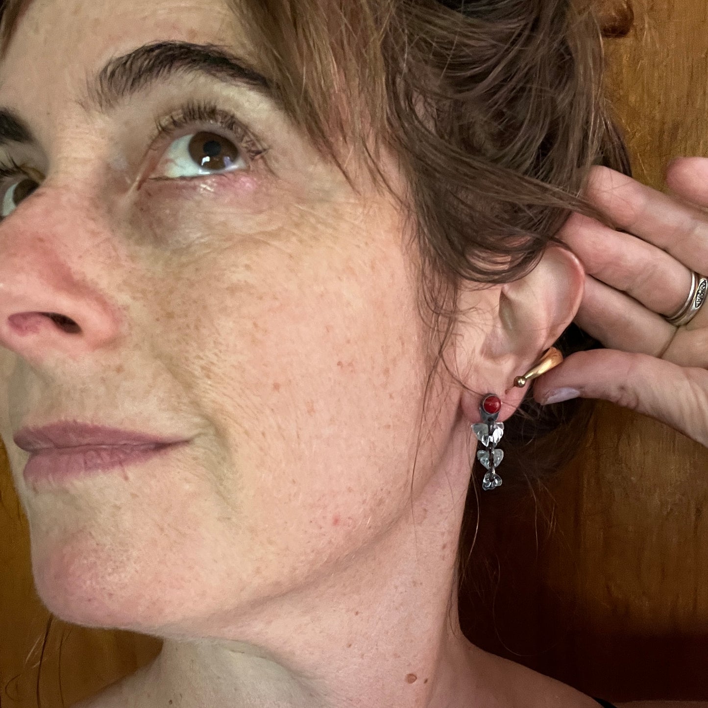 Rosarita Cascade Stud Earrings