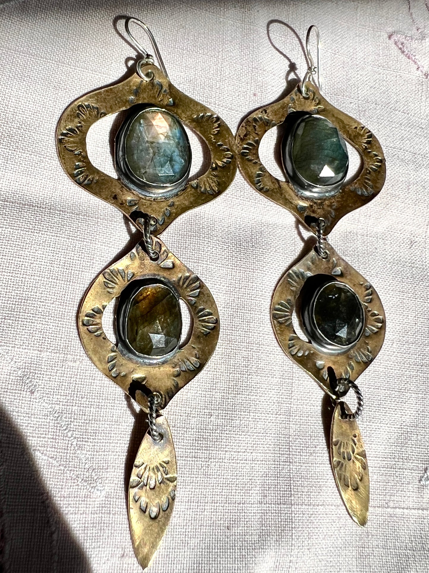 Bombay Beach Labradorite Earrings