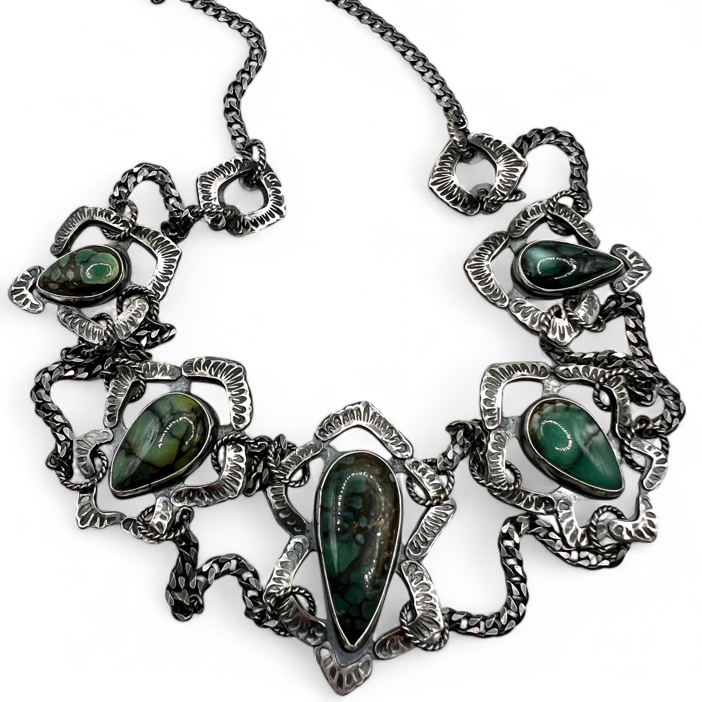 Starfox Variscite 5 Pointz Necklace