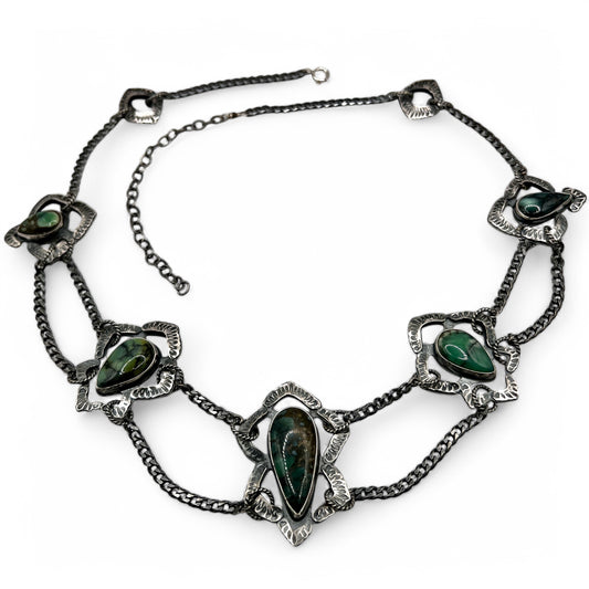 Starfox Variscite 5 Pointz Necklace