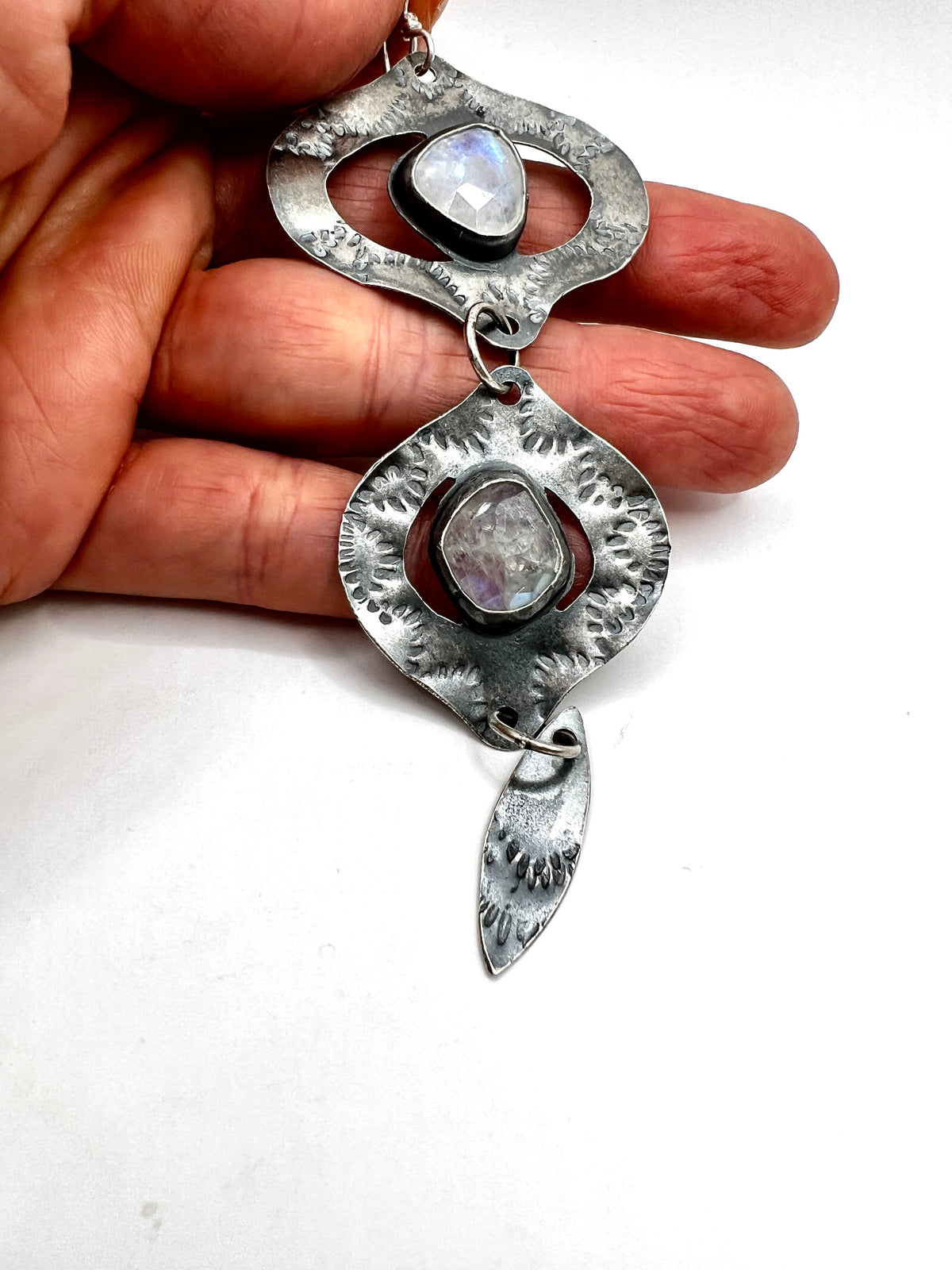 Bombay Beach Moonstone Earrings