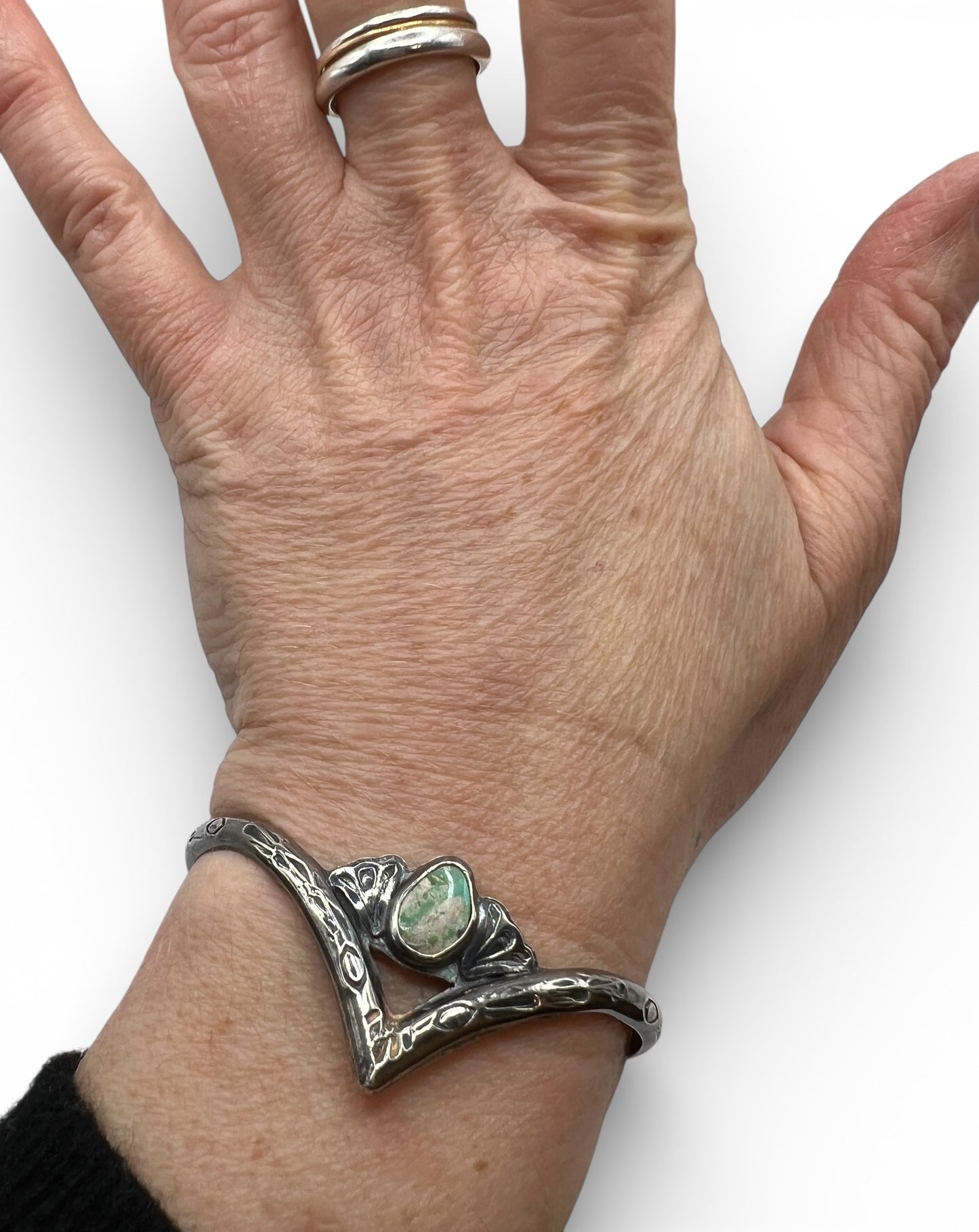 Turquoise Gaviota Cuff Bracelet