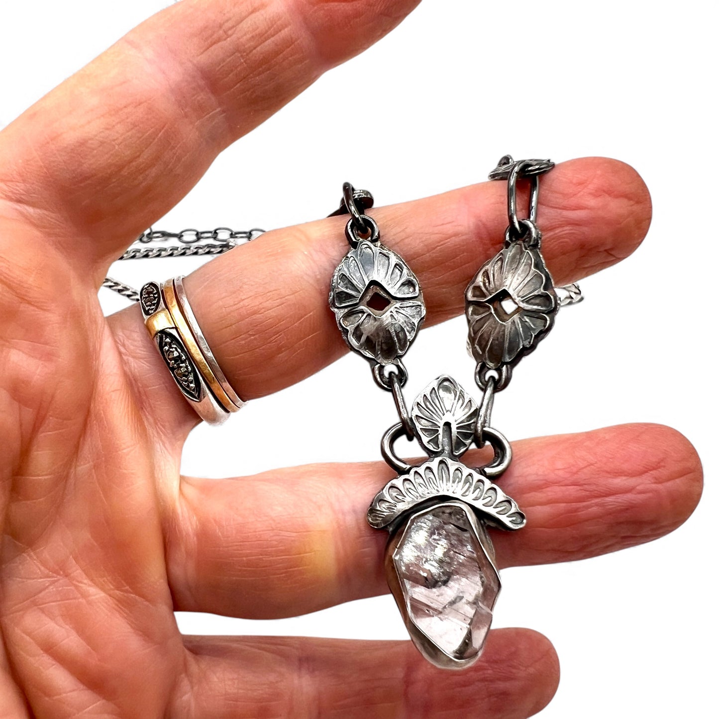 Herkimer Rena Necklace