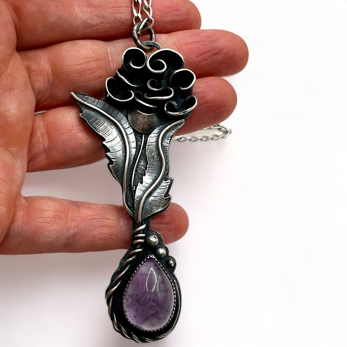 Amethyst Rose Parade Necklace