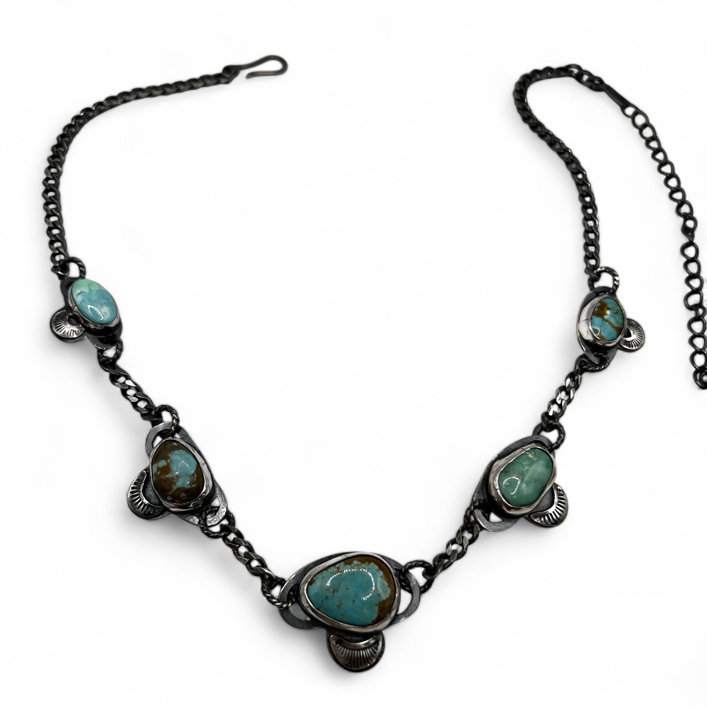 5 Kingman Turquoise Necklace