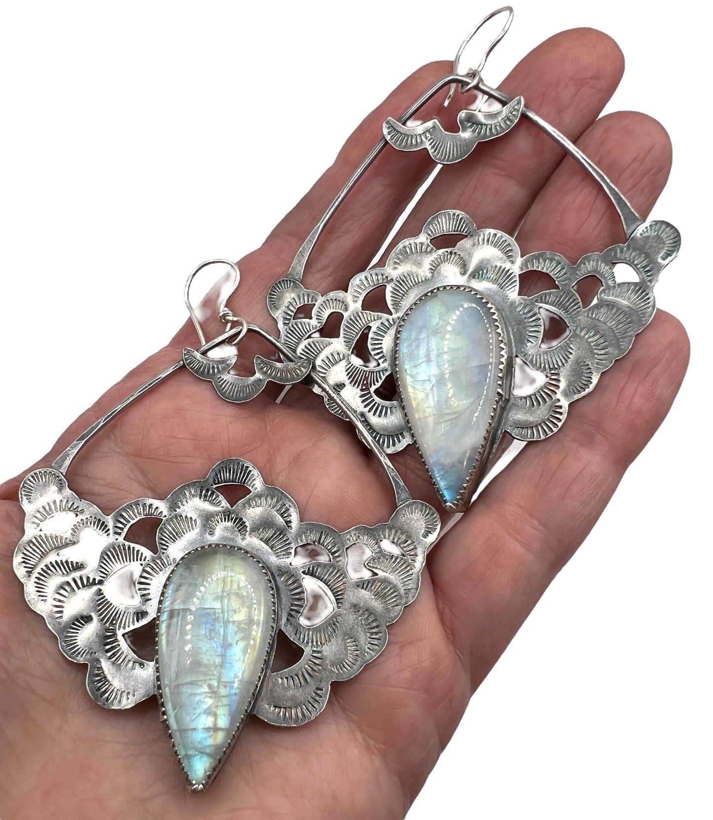 Moonstone Prairie Lace Earrings