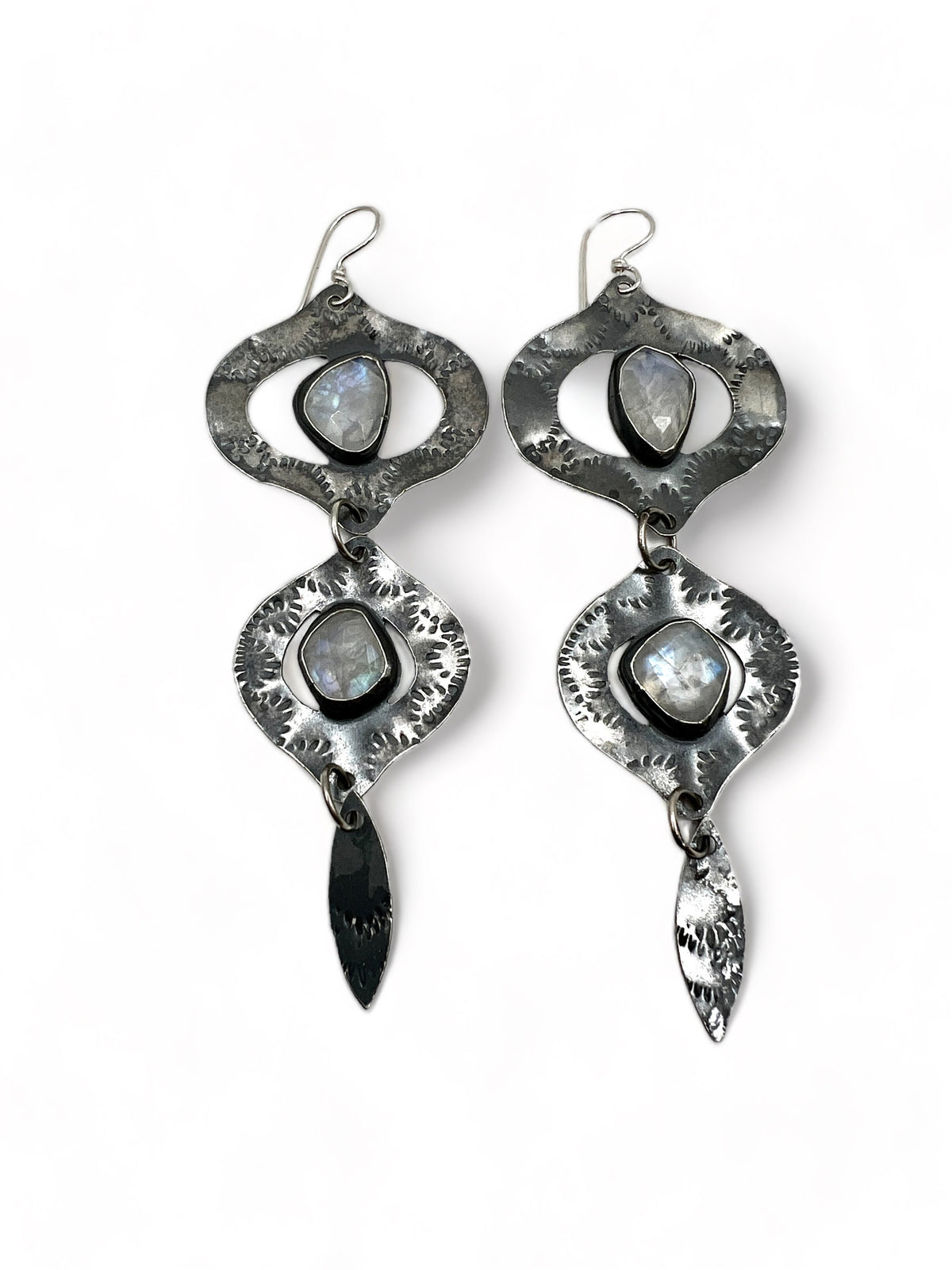 Bombay Beach Moonstone Earrings