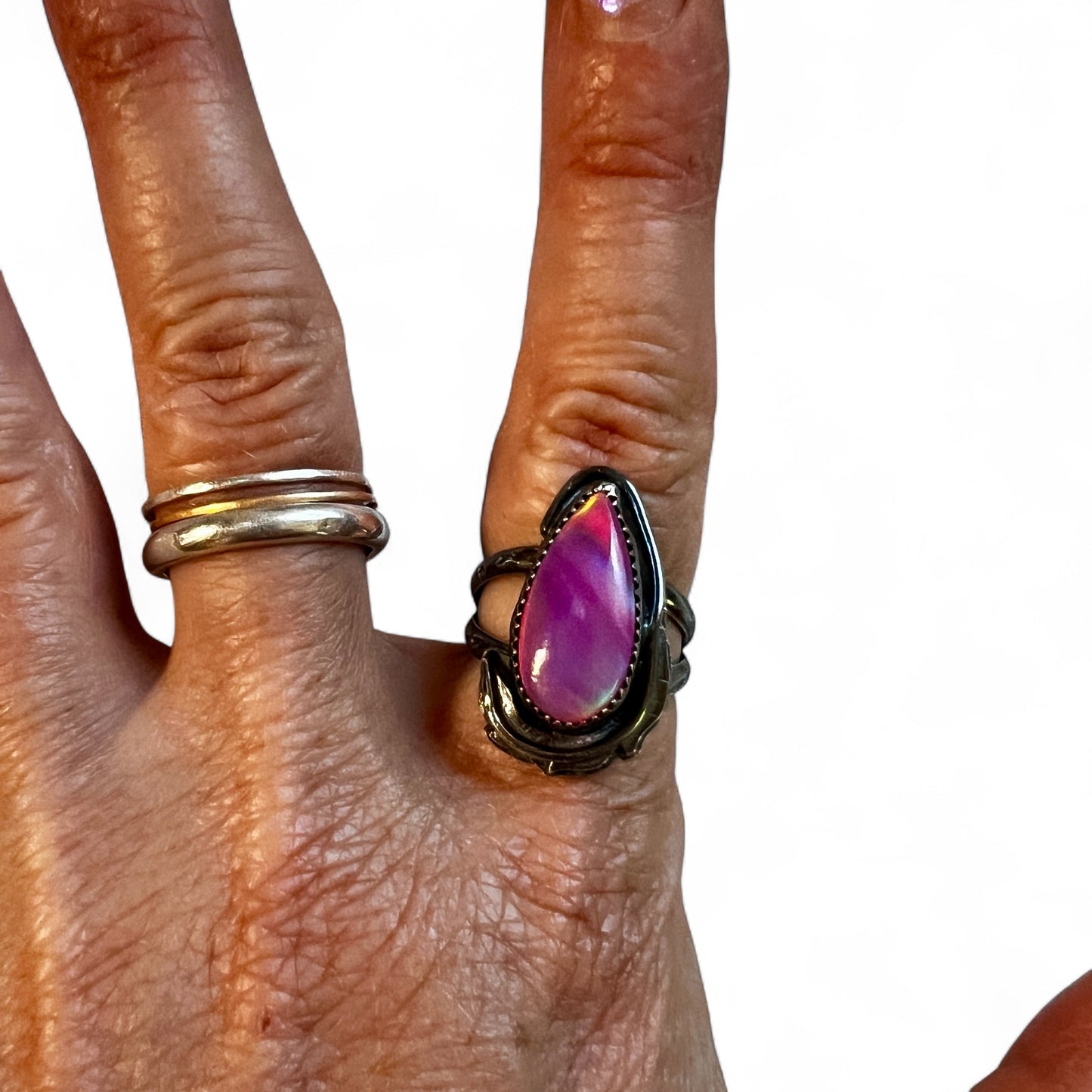 Aura Opal Rose Parade Ring size 6