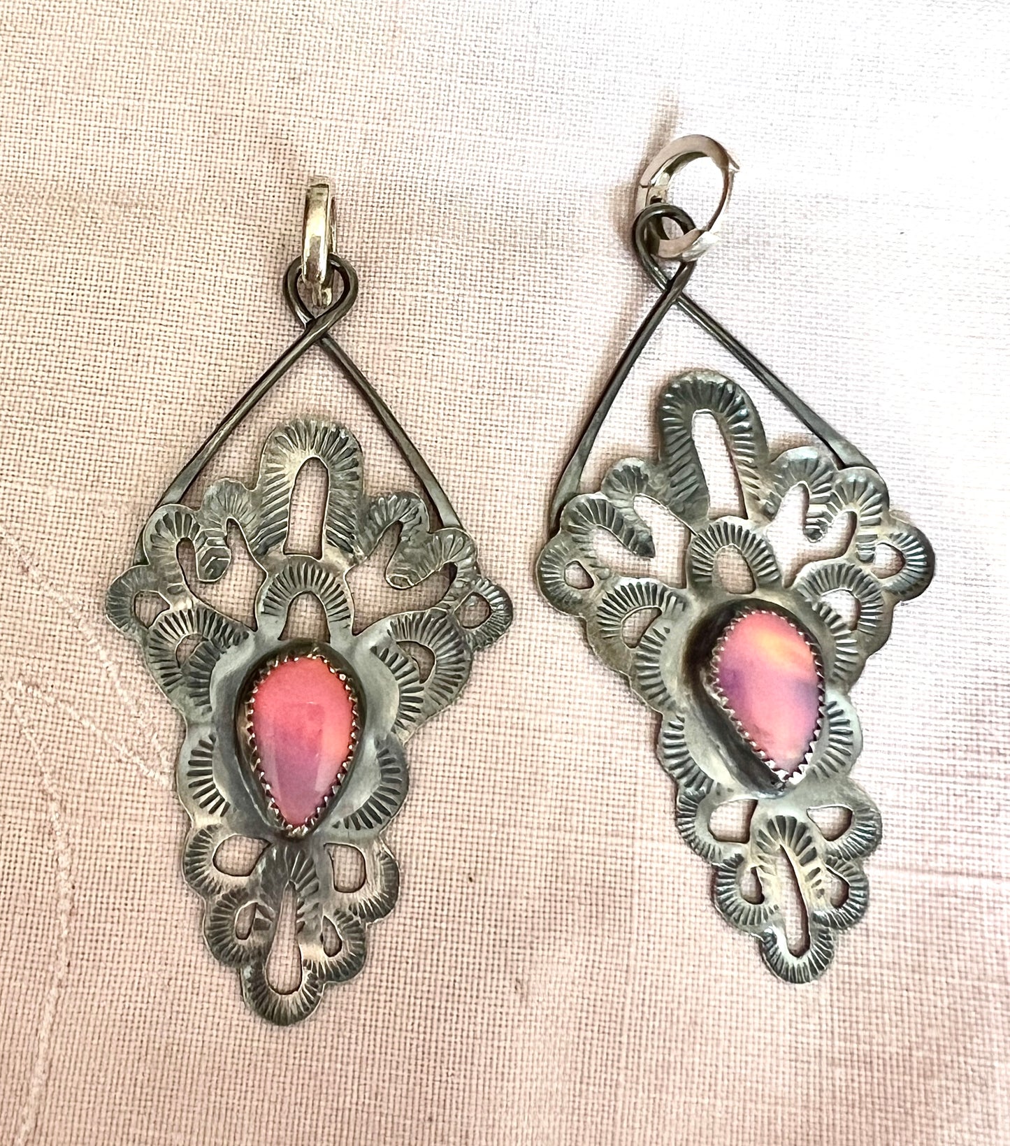 Aura Opal Lacey Earrings