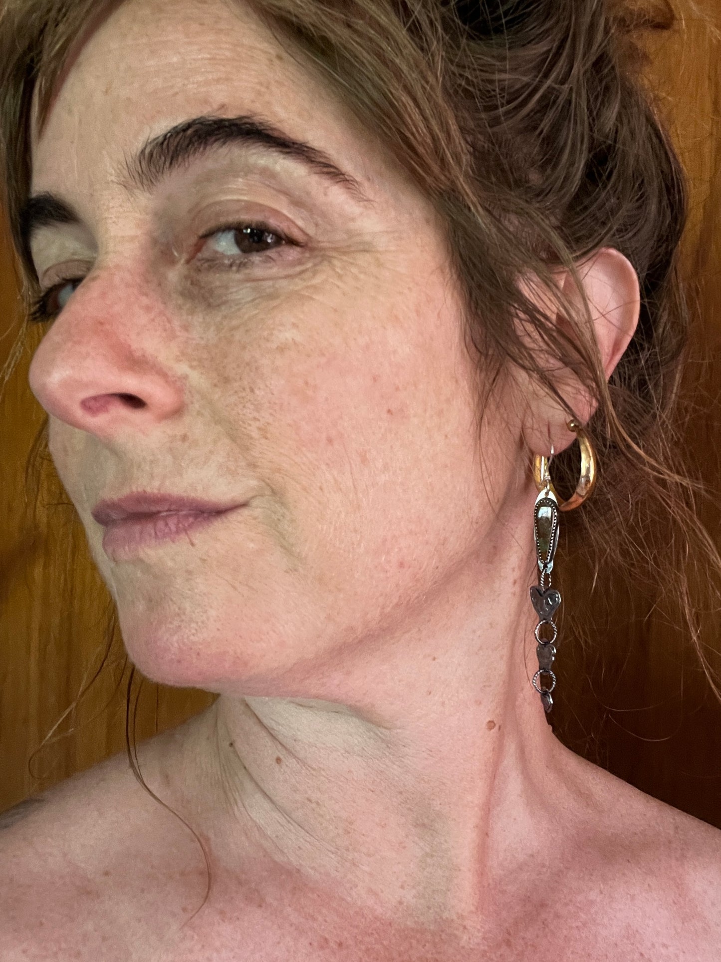 Kingman Turquoise Cascade Earrings