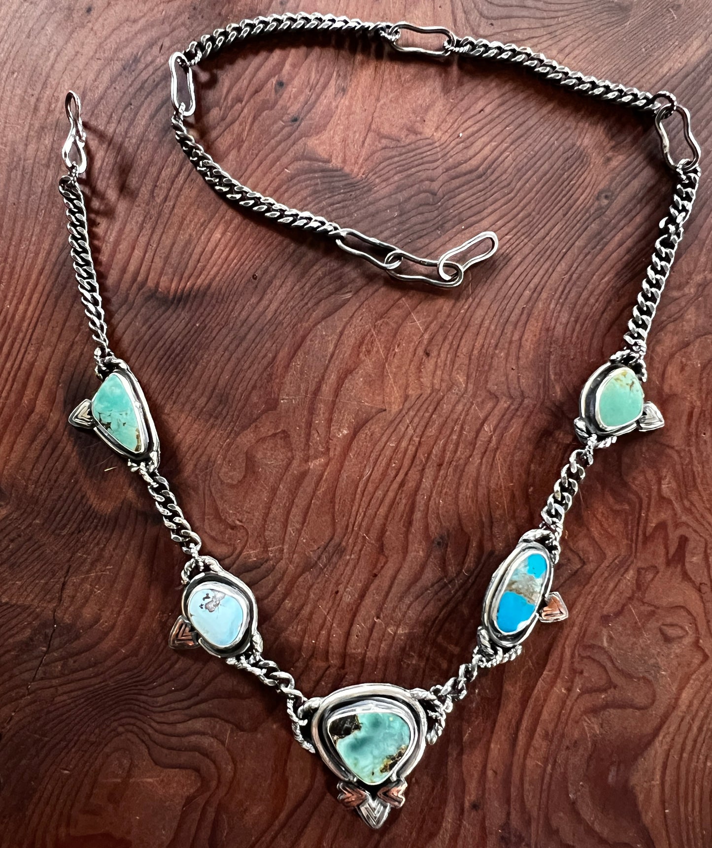 5 Pointz Turquoise Necklace