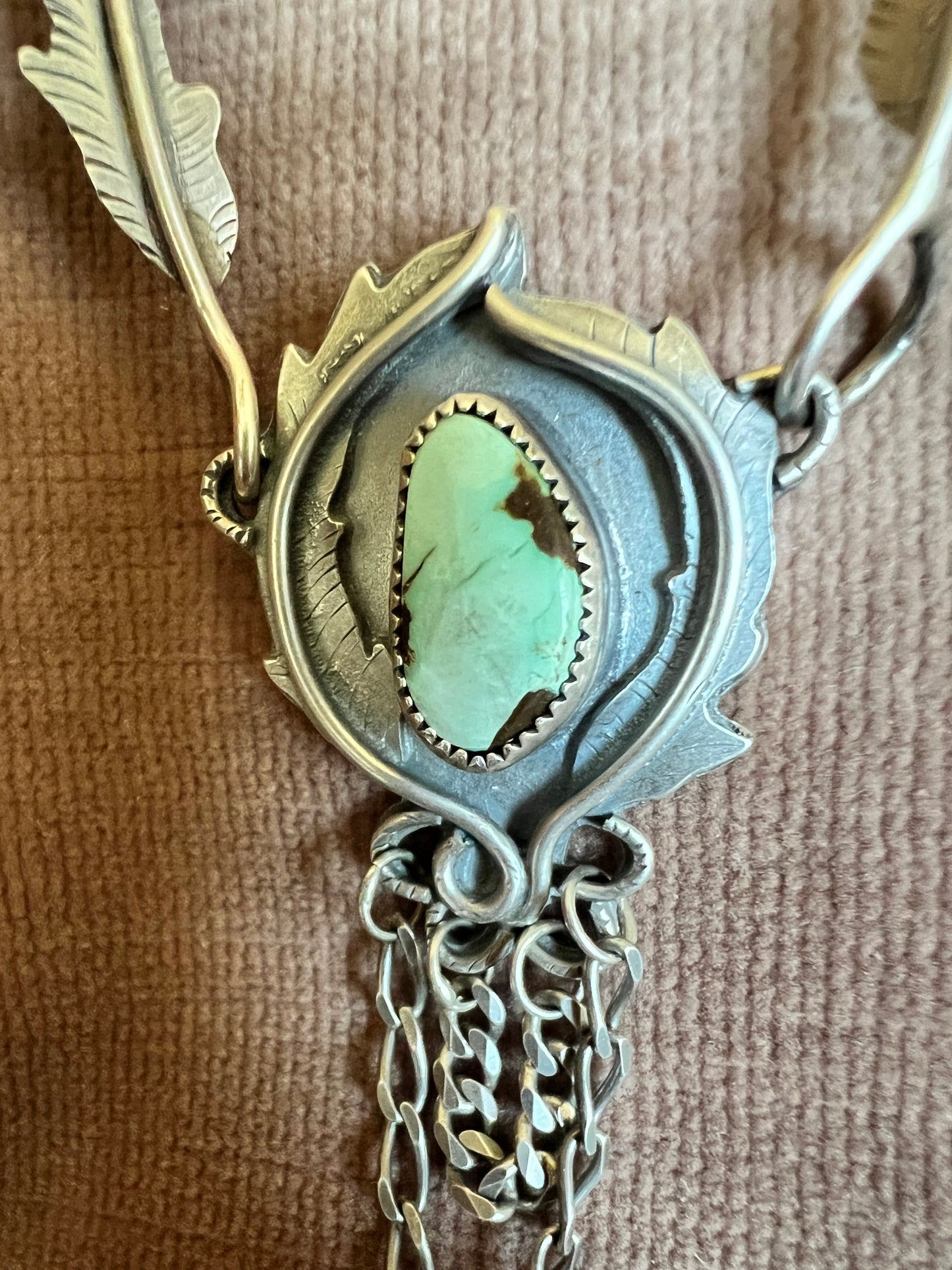 Turquoise Rose Parade Necklace