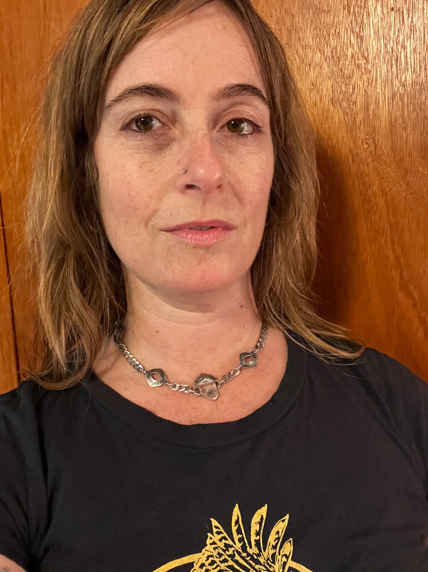 Herkimer Thicc Chain Shorty Necklace