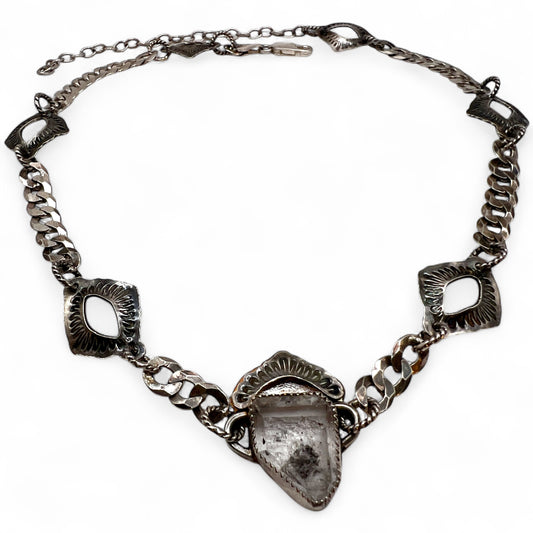 Herkimer Thicc Chain Shorty Necklace