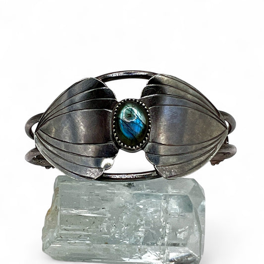 Labradorite Venus Cuff Bracelet