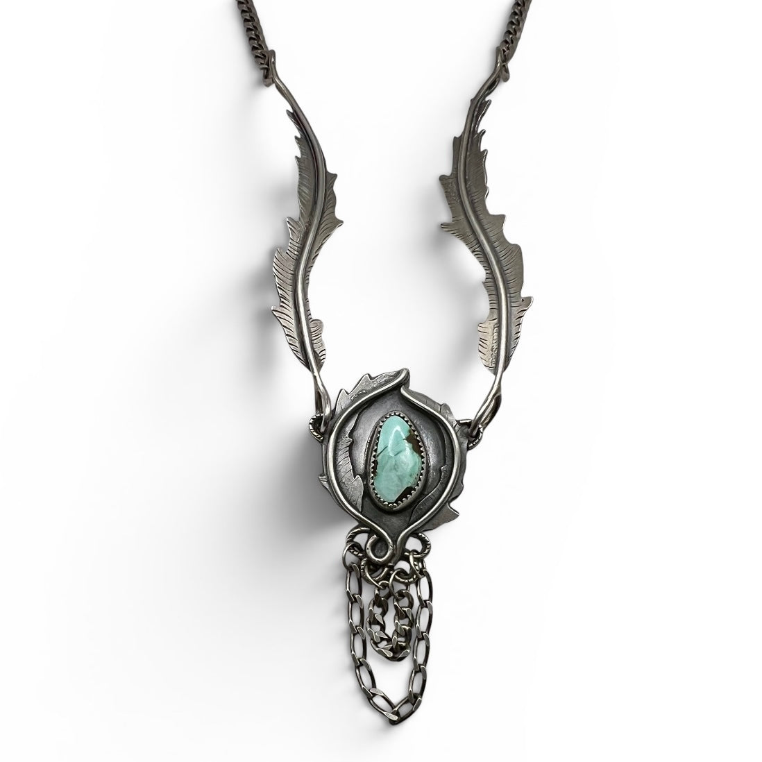 Turquoise Rose Parade Necklace