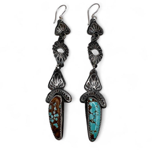 Easy Rider Earrings in Kingman Turquoise