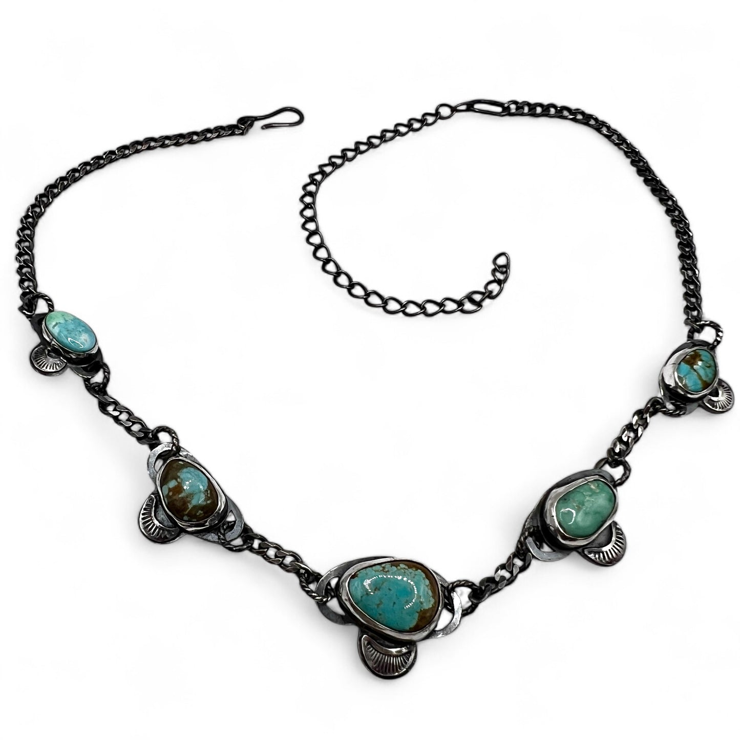 5 Kingman Turquoise Necklace