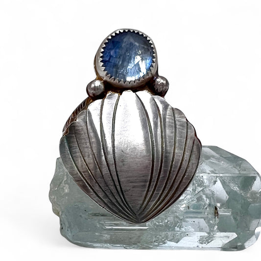 Kyanite Selkie Ring size 10.75