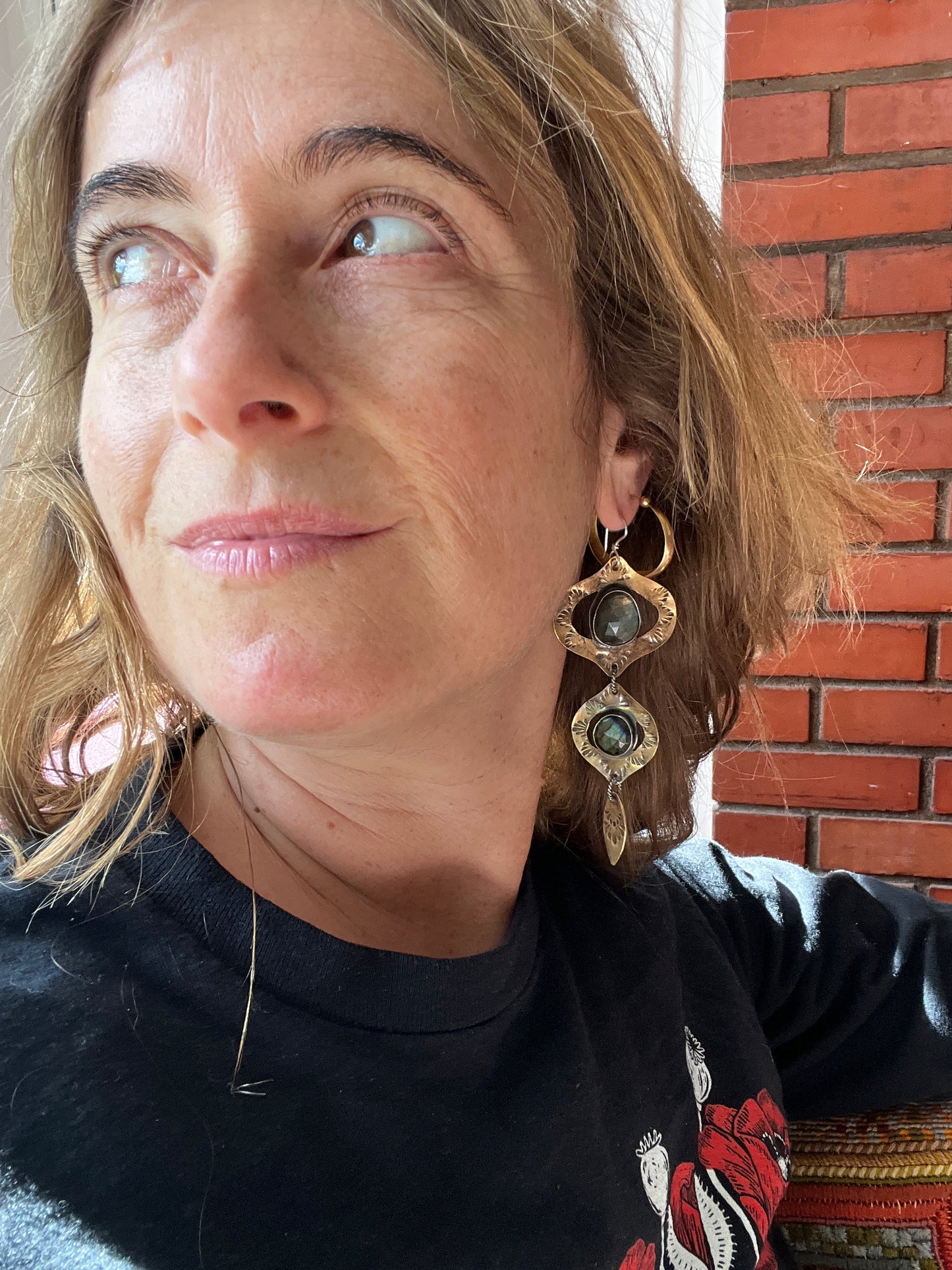 Bombay Beach Labradorite Earrings