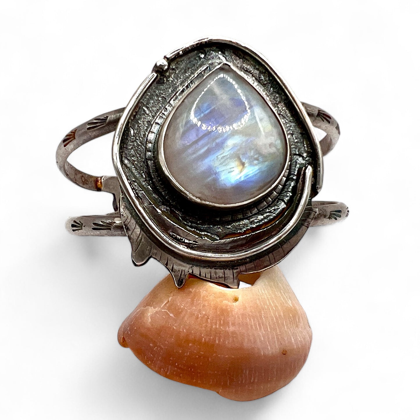 Moonstone Rose Parade Cuff