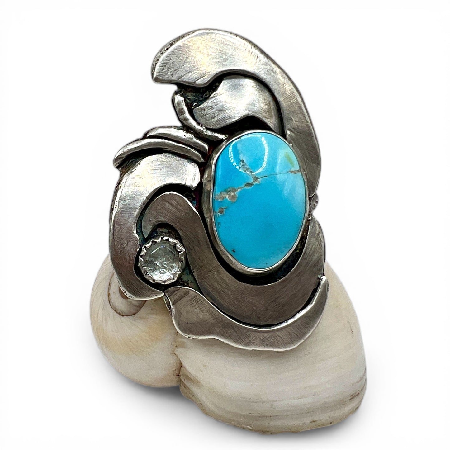In The Flow Turquoise and Aquamarine Ring size 9.75