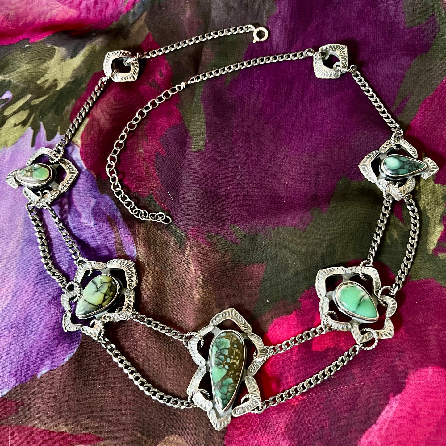 Starfox Variscite 5 Pointz Necklace