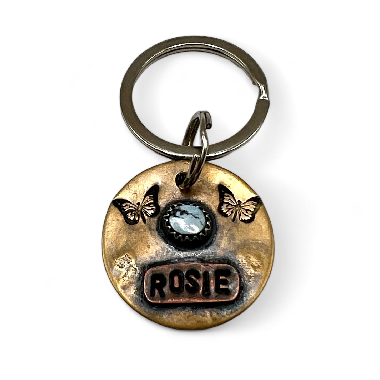 Custom Rosie 🩷 Dog Tag