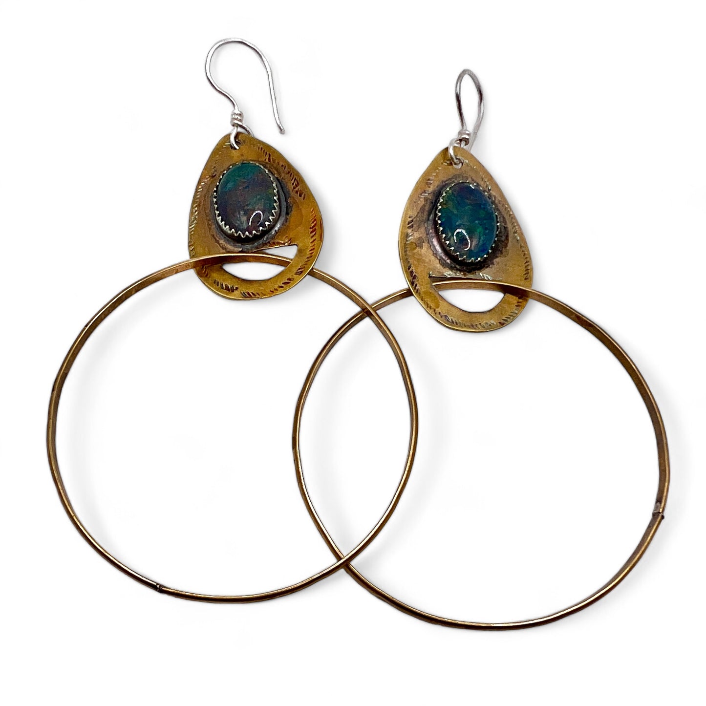 Fire Opal Cenote Hoops