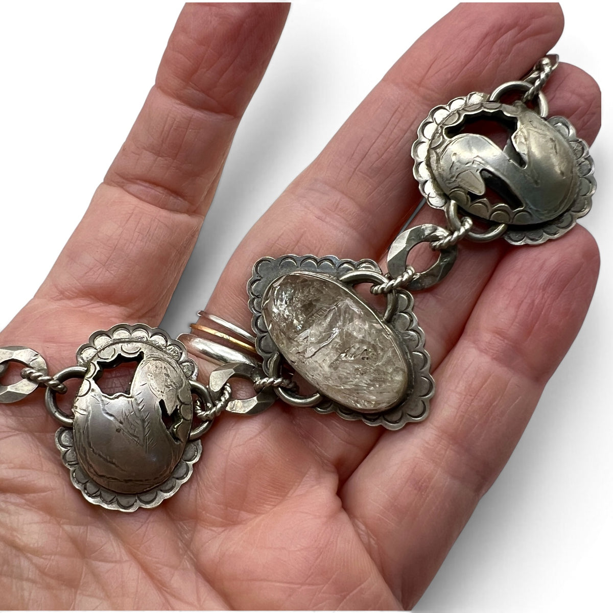Swan Lover Chain Bracelet