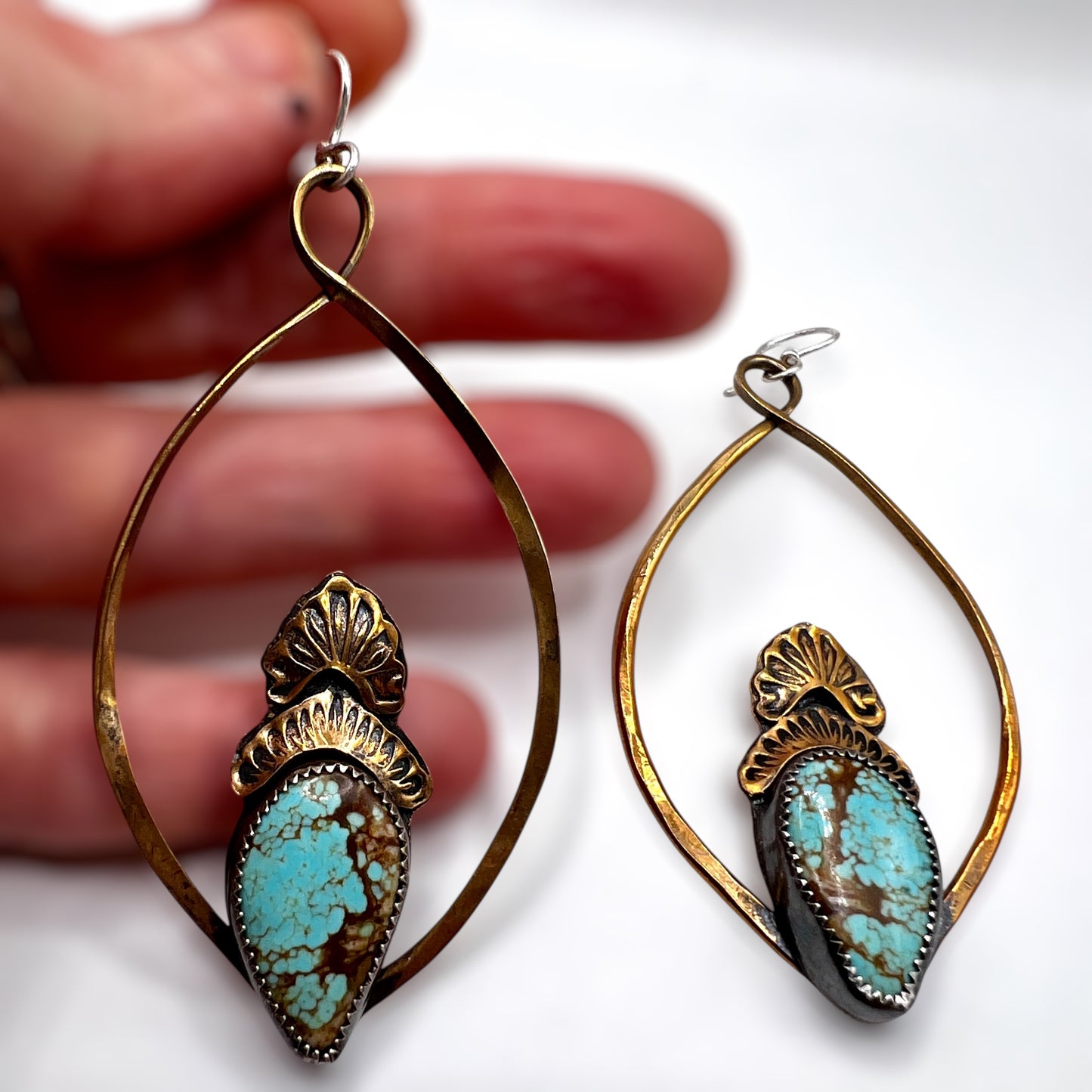 Kingman Turquoise Prairie Earrings