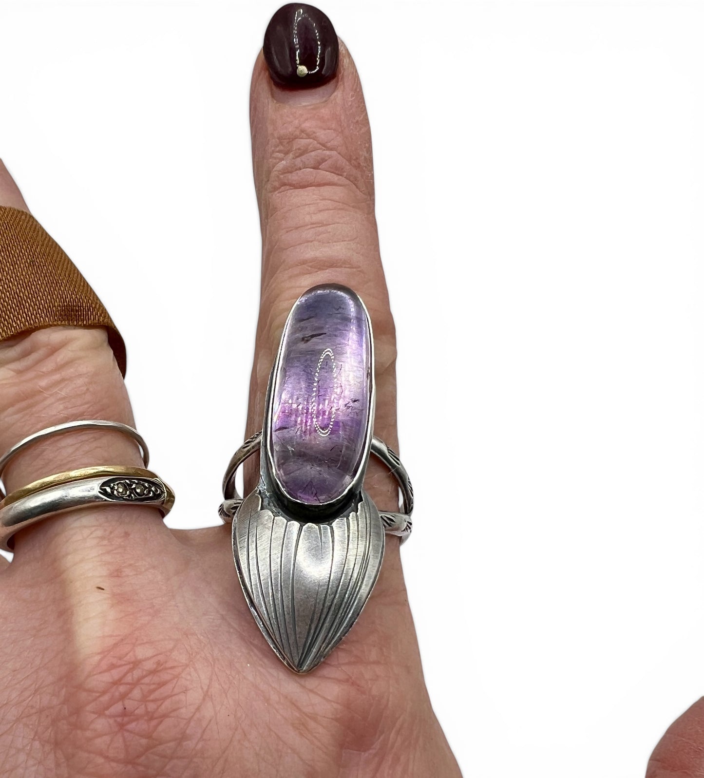 Amethyst Selkie Ring size 10.25
