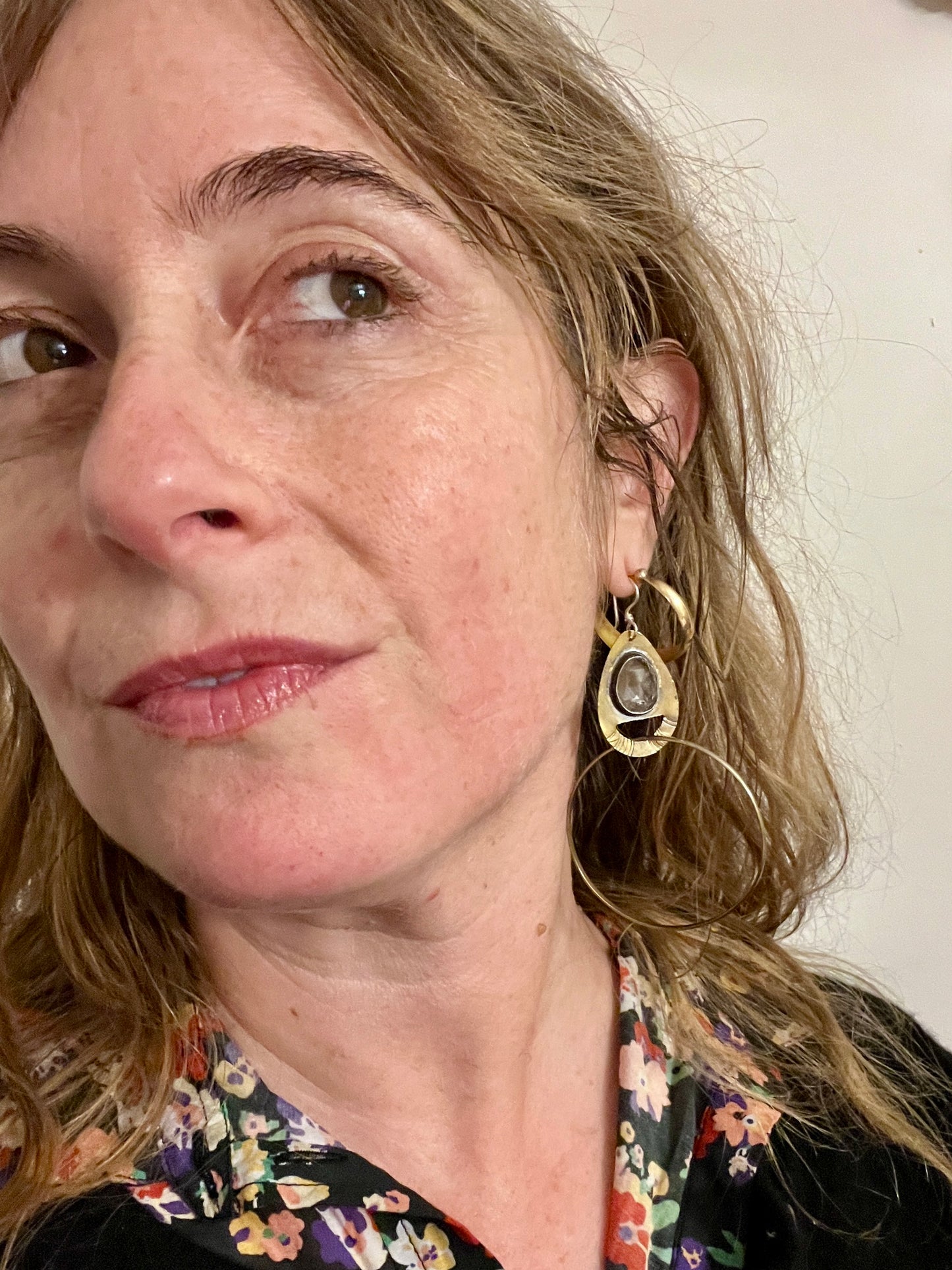 Cenote Hoops with Herkimer Diamond