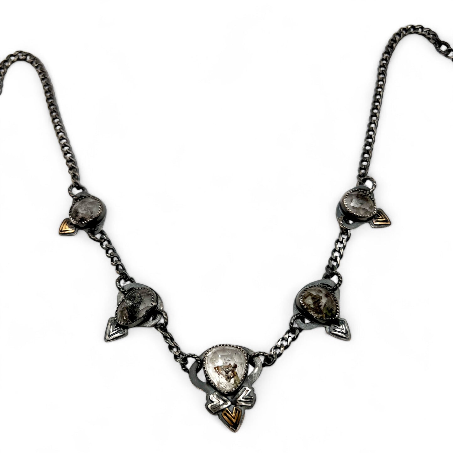 Herkimer Diamond Choker Necklace