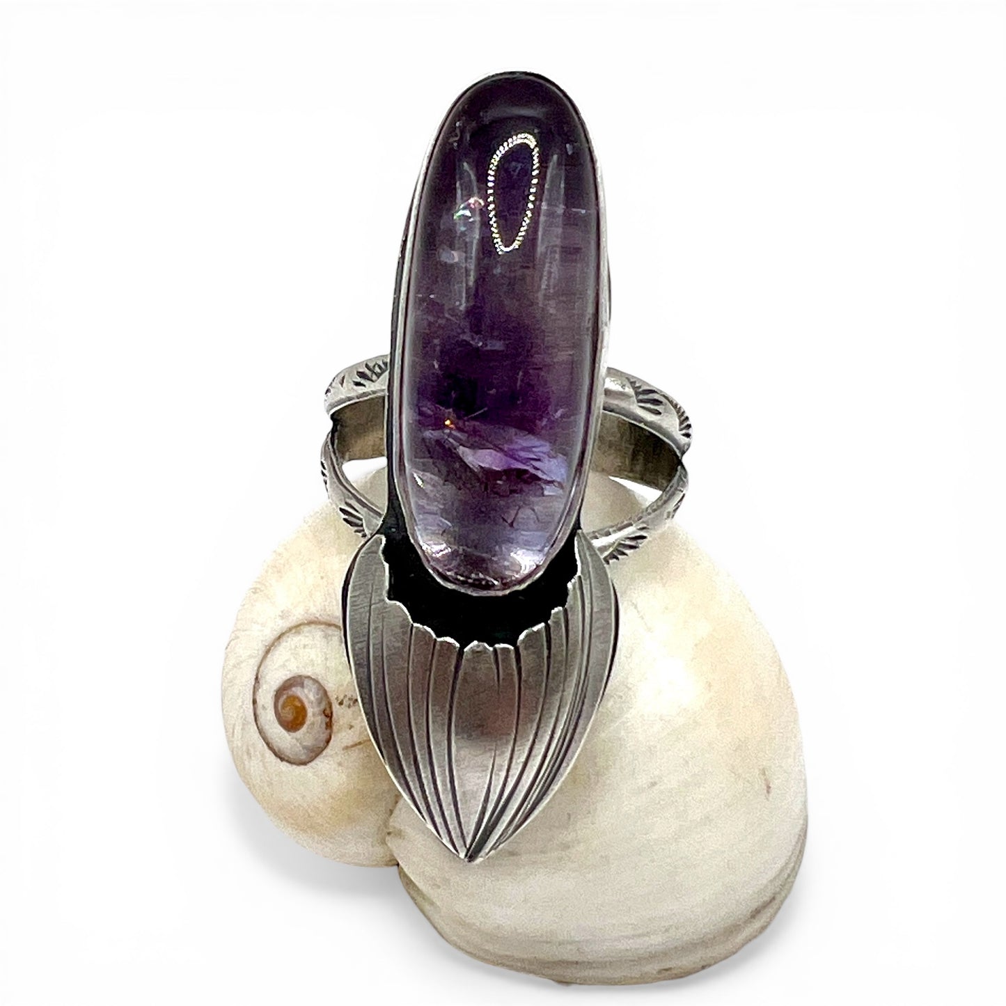 Amethyst Selkie Ring size 10.25