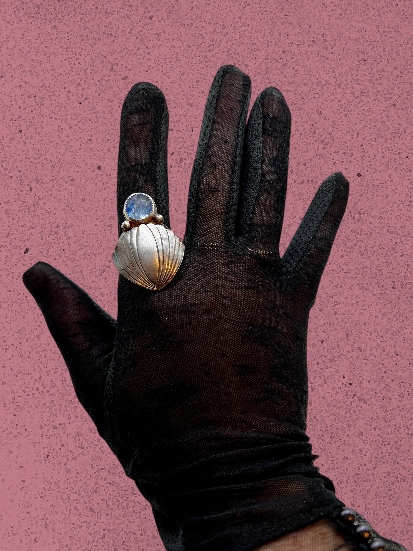 Kyanite Selkie Ring size 10.75