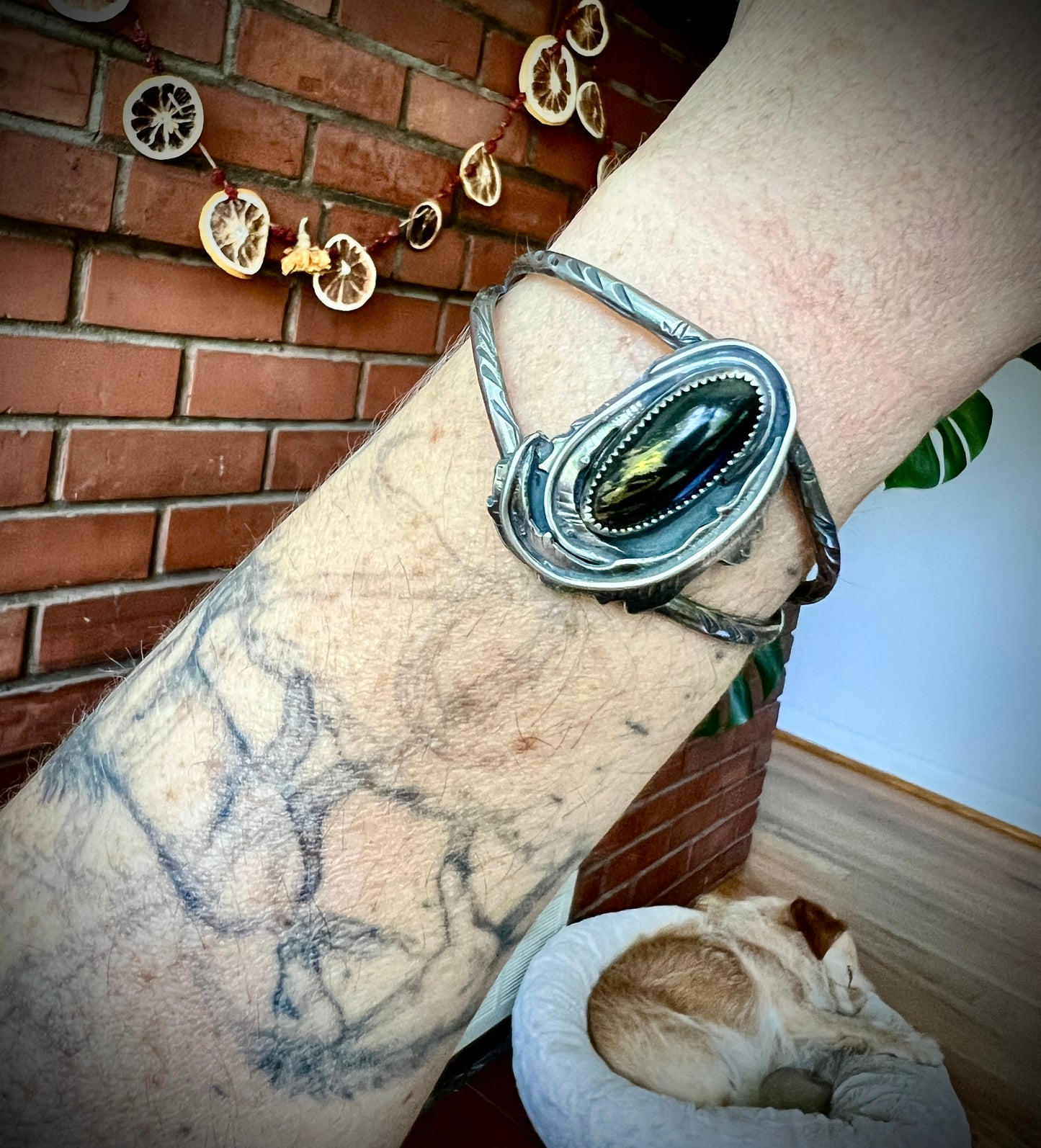 Apache Gold Rose Parade Cuff