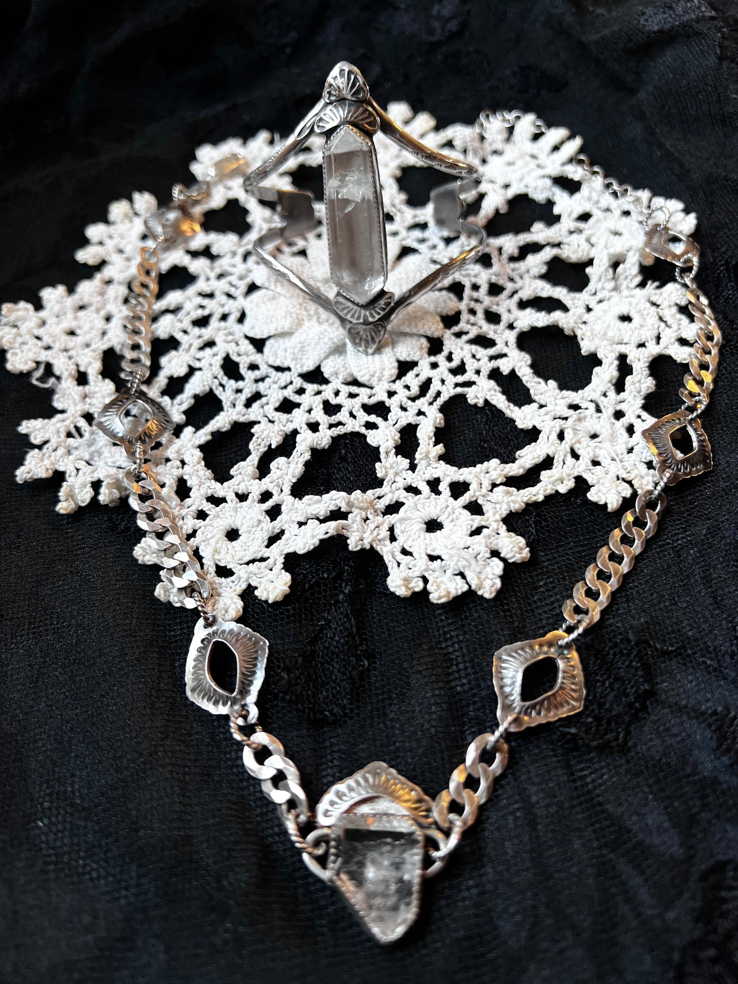 Herkimer Thicc Chain Shorty Necklace