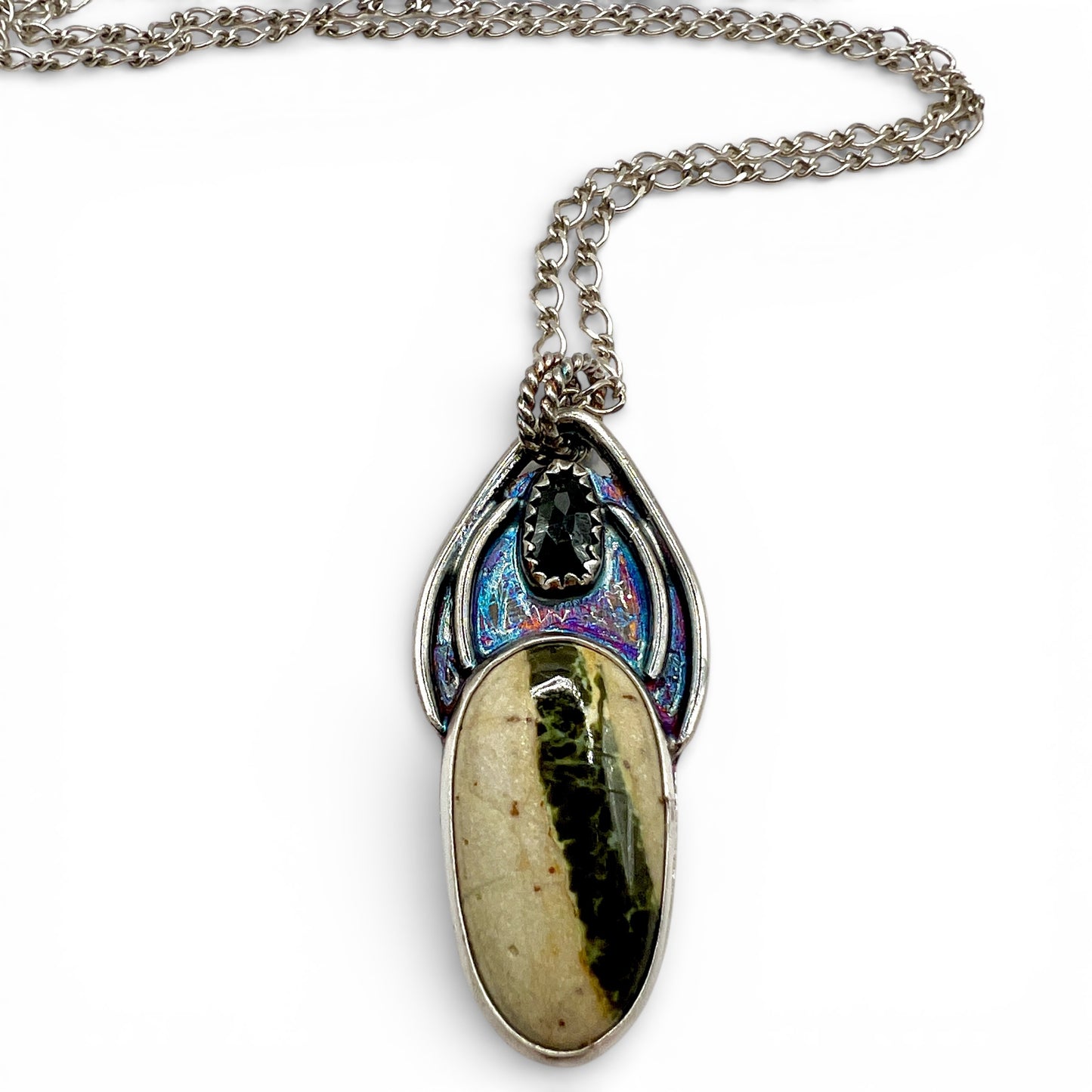 Emerald and Turquoise Necklace