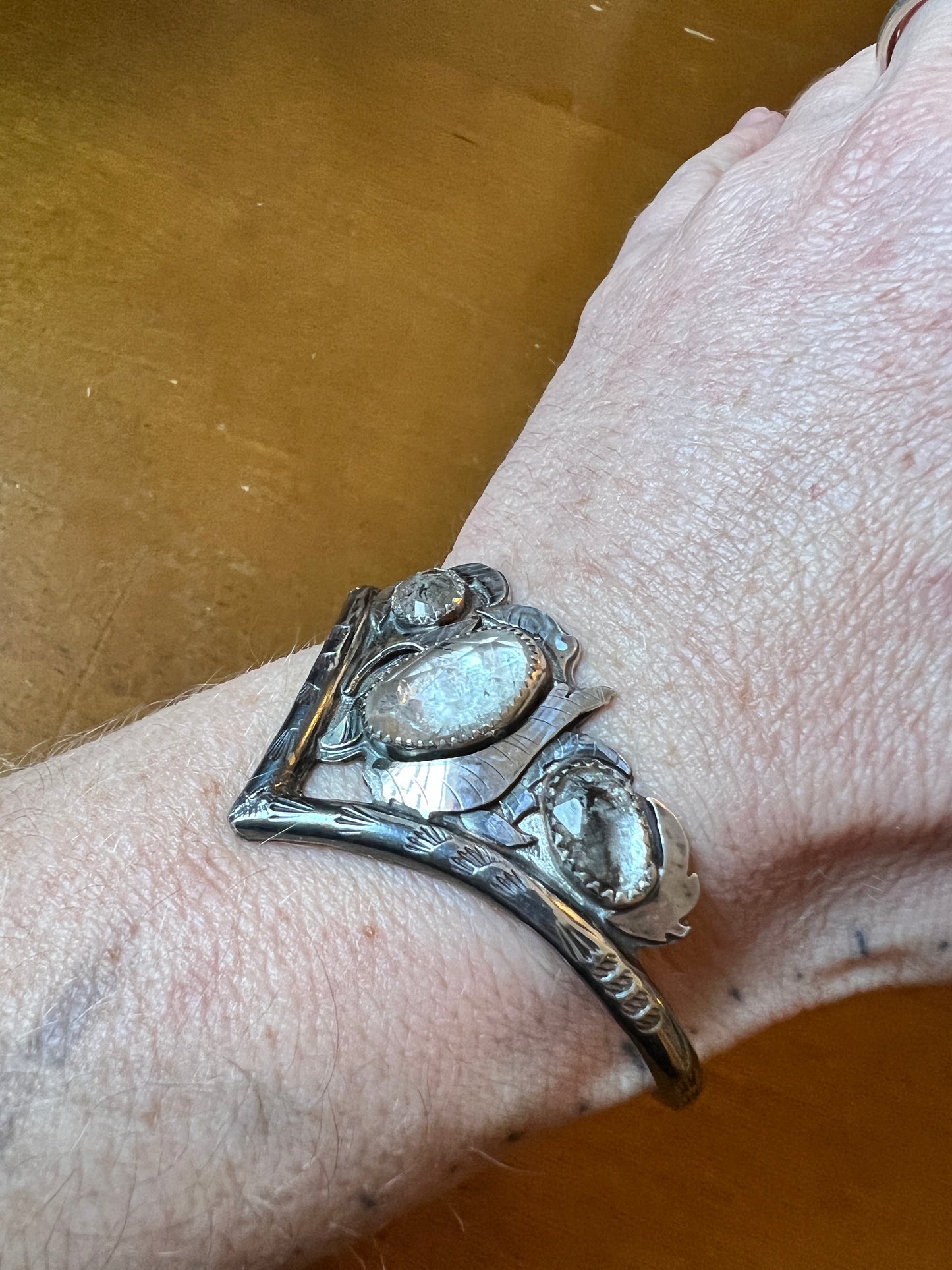 Rose Parade Herkimer Gaviota Cuff