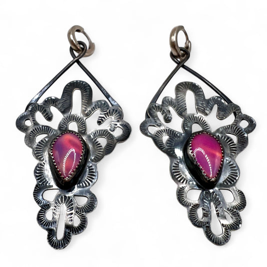 Aura Opal Lacey Earrings