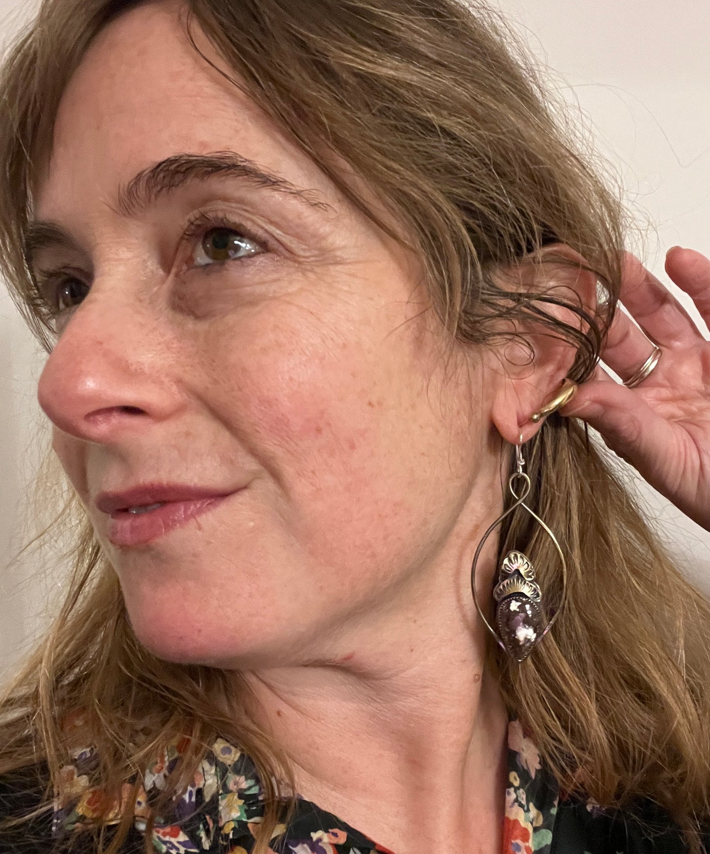 Prairie Earrings with Wild Horse Magnesite